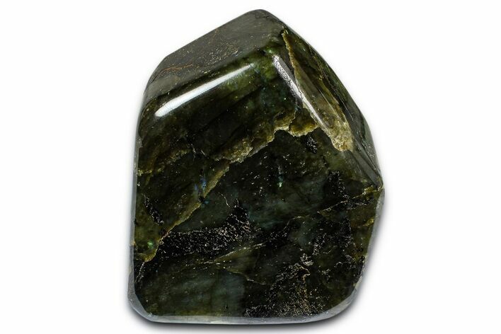 Flashy Free-Standing Polished Labradorite - Madagascar #372805